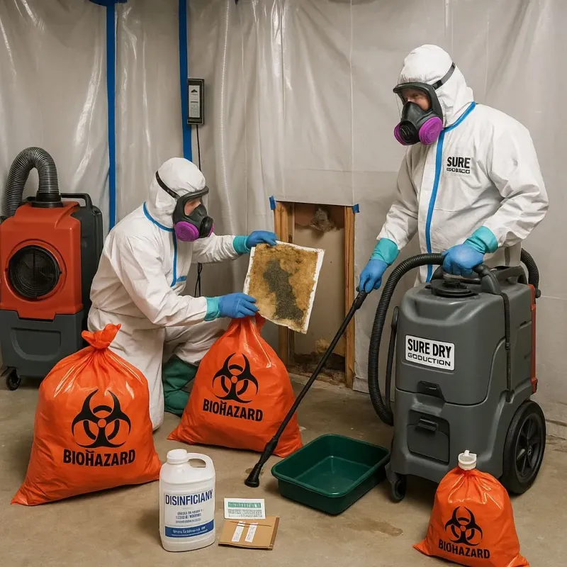 Contaminated Water Handling Protocols process in Dongan Hills, NY