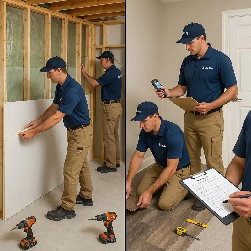 Repairs and Reconstruction process in Dongan Hills, NY
